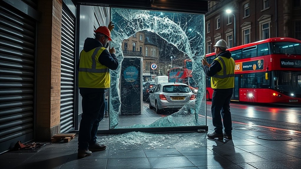 Emergency Shop Front Repair Ealing