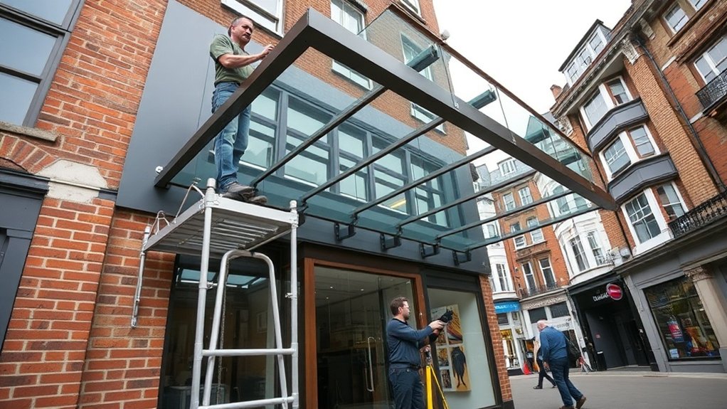 Shopfront Canopy Ealing